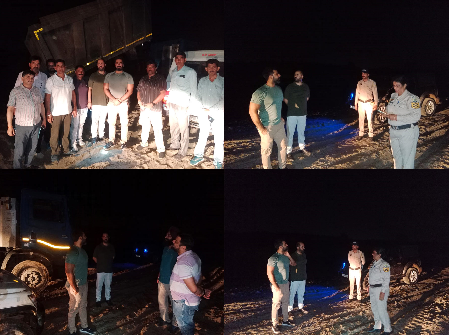 Una administration's midnight raid on illegal and unscientific mining.